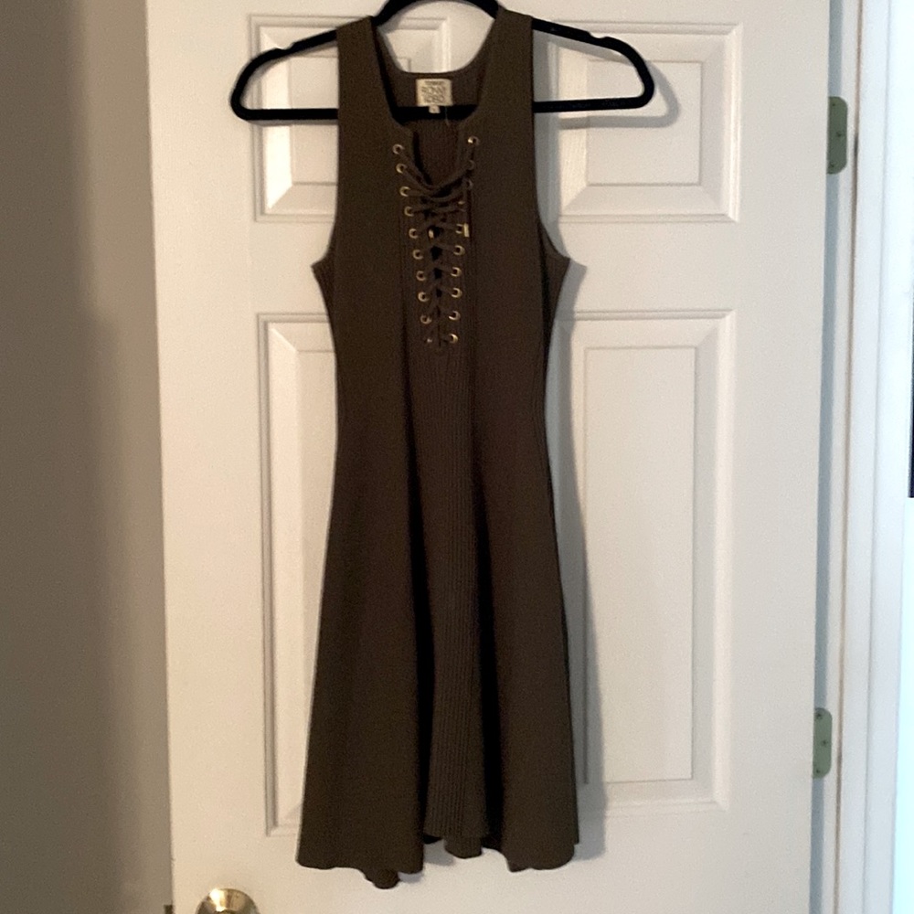 Torn by Ronny Kobo Sleeveless Sweater Dress Small